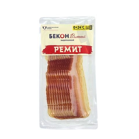 Thịt ba chỉ hun khói cắt lát 55g Remit