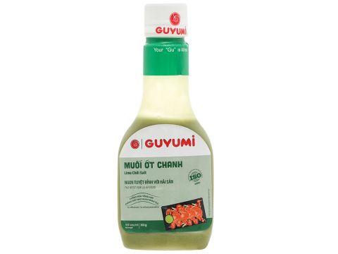 Muối ớt chanh GUYUMI 200g/T24 (Chai)