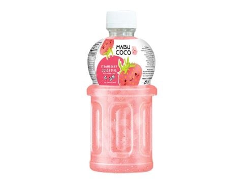 Nước ép dâu tây và thạch dừa Mabu Coco 320 ml