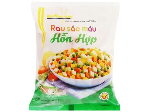 Rau sắc màu hỗn hợp 400g T28