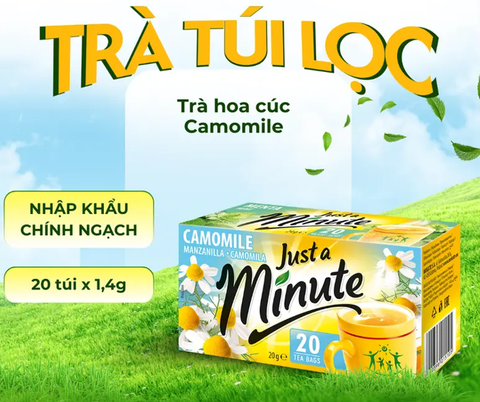 Trà hoa cúc túi lọc Just A Minute (20 gói) T10