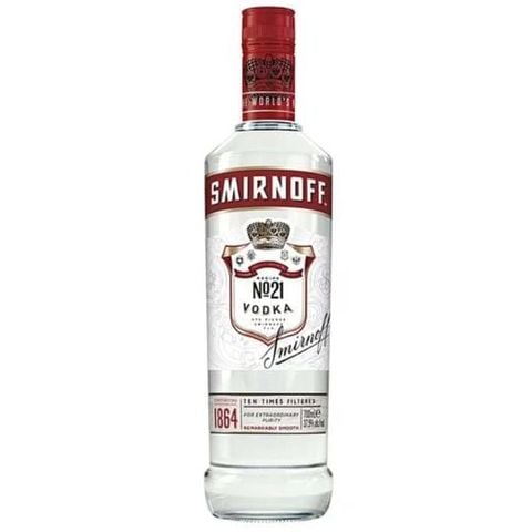 Rượu Smirnoff Vodka Red 700ml/T12