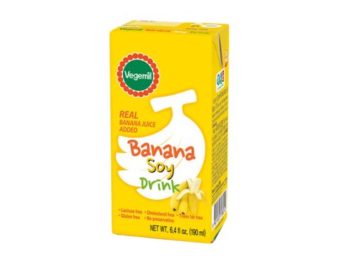 Vegemil Sữa đậu nành chuối 190ml
