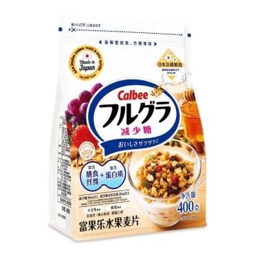 Ngũ cốc trái cây Calbee 400g ít đường/T16(csm)