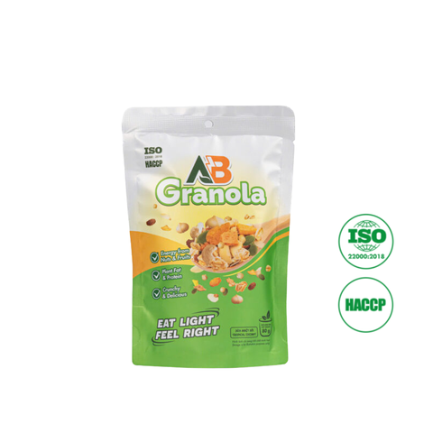 Hạt ngũ cốc dinh dưỡng AB Granola Daily túi 300g/T20