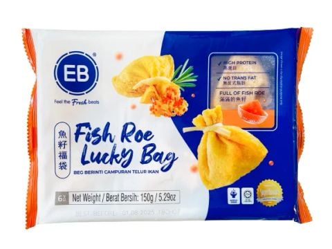 Trứng cá túi tiền may mắn EB 150g T15