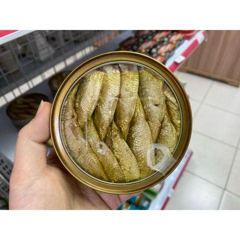 Cá Trích Hun Khói Ngâm Dầu  Vitafish Premium 160g (csm)