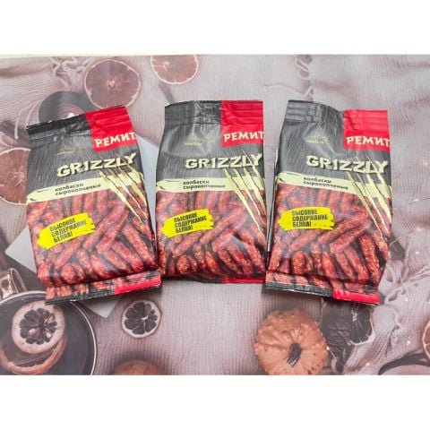 Salami hun khói Grizzly 100g Remit