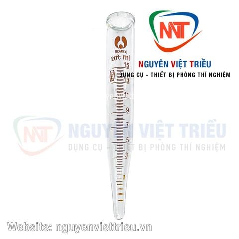 Ống ly tâm thuỷ tinh 15ml