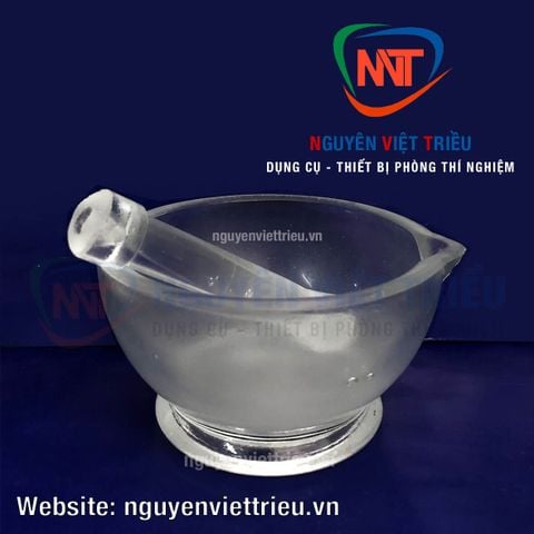 Cối chày thuỷ tinh