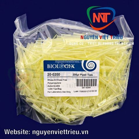 Đầu tip 200ul Biologix (Bao 1000 cái)
