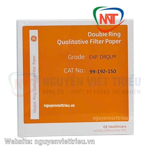 Giấy Lọc Định Tính Double Ring 102 Ø150mm