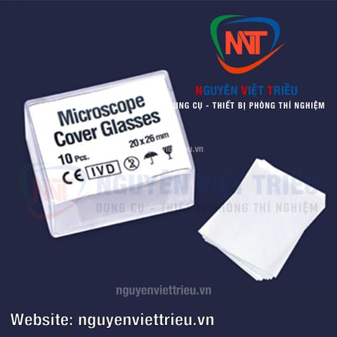 Lamen buồng đếm 20x26mm Isolab