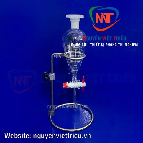 Phễu chiết quả lê khóa nhựa chia vạch (nhiều dung tích)