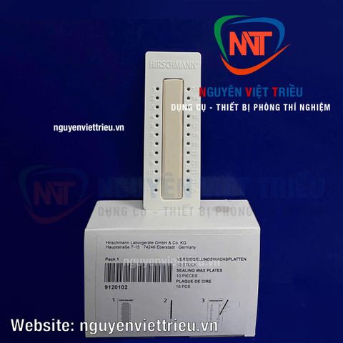 Sáp HCT dạng vĩ (wax seal plate) Hirschmann
