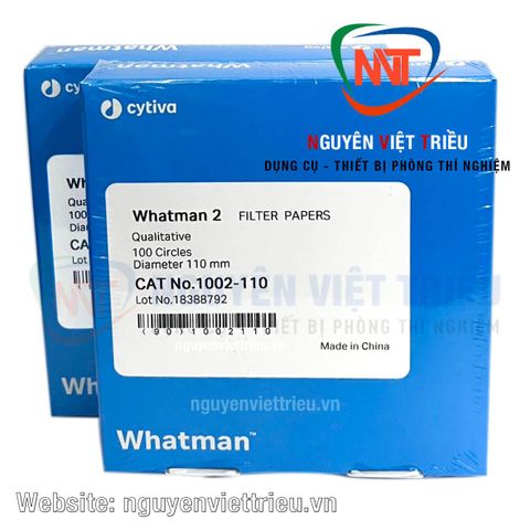 Giấy lọc định tính số 2 (lỗ lọc 8μm) Whatman