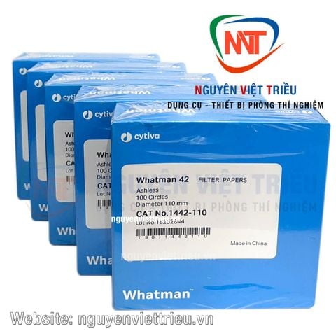 Giấy lọc định lượng số 42 (lỗ lọc 2,5µm) Whatman