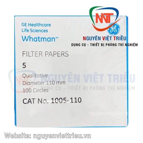 Giấy lọc định tính số 5 (lỗ lọc 2,5μm) Whatman
