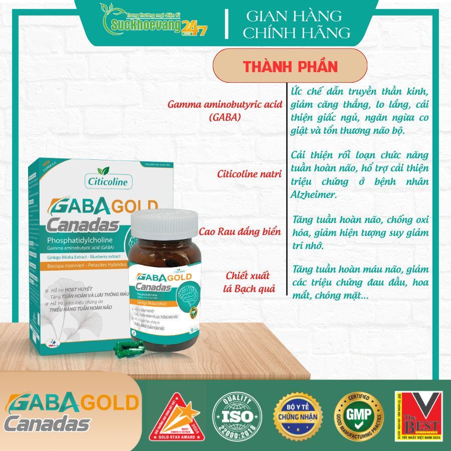 TPBVSK GABAGOLD Canadas