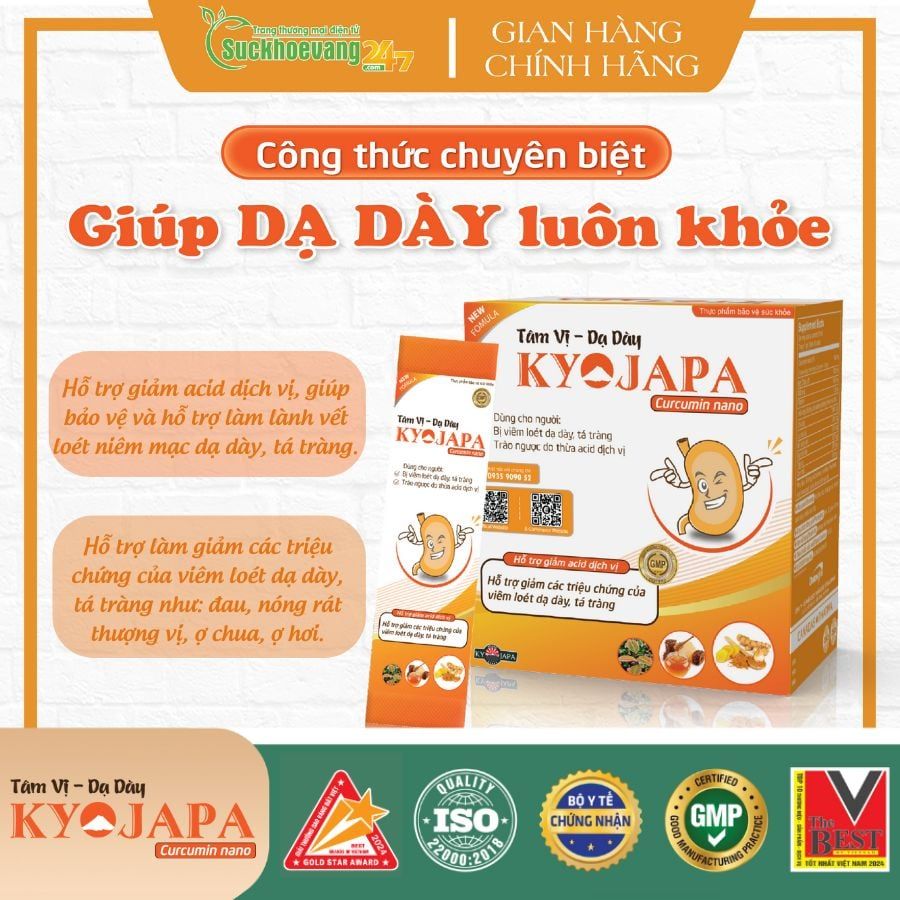 TPBVSK TÂM VỊ - DẠ DÀY KYOJAPA