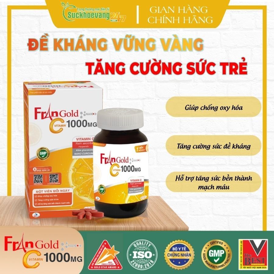 TPBVSK FranGold Vitamin C 1000mg