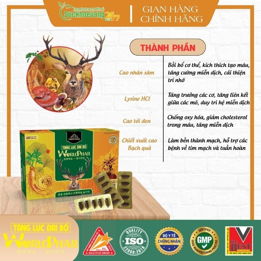 TPBVSK Tăng Lực Đại Bổ WorldPhar