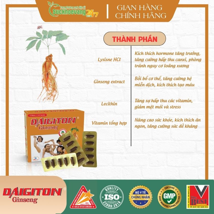 TPBVSK DAIGITON Ginseng