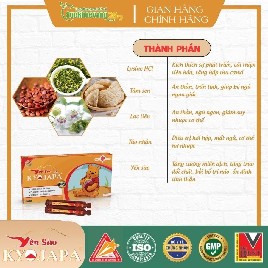 TPBVSK Siro Yến sào KYOJAPA