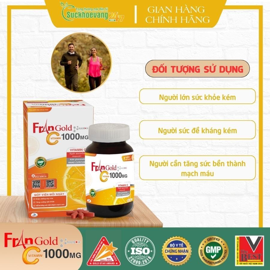 TPBVSK FranGold Vitamin C 1000mg