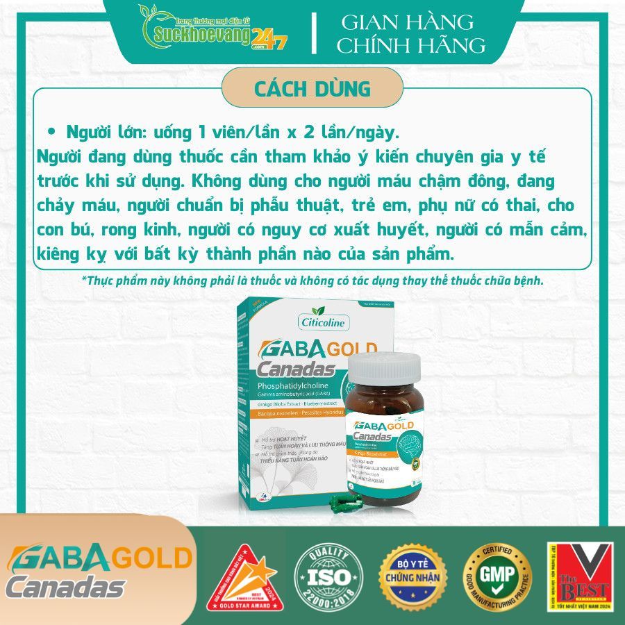 TPBVSK GABAGOLD Canadas