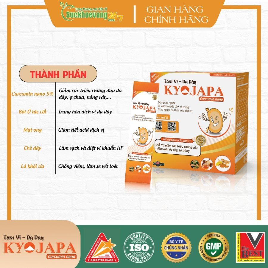 TPBVSK TÂM VỊ - DẠ DÀY KYOJAPA