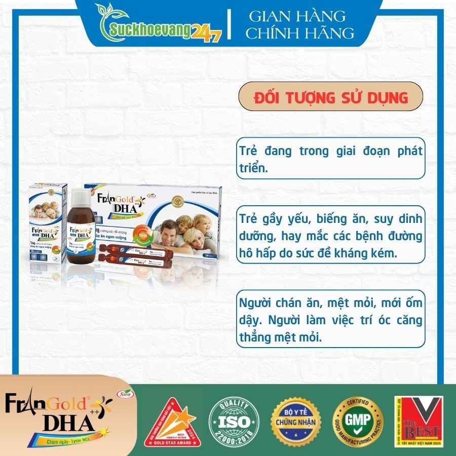 TPBVSK Siro FranGold DHA++