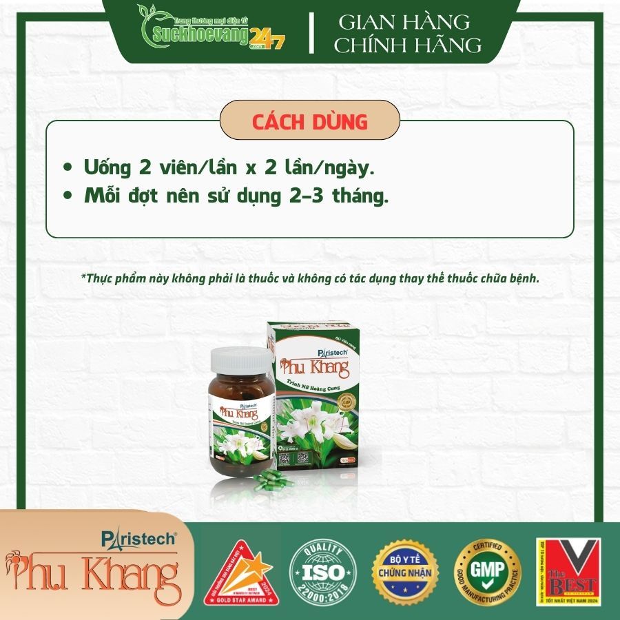 TPBVSK Paristech Phụ Khang