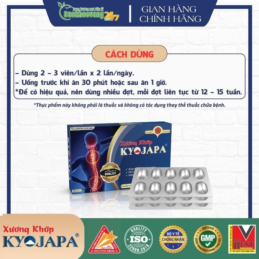 TPBVSK Xương Khớp Kyojapa