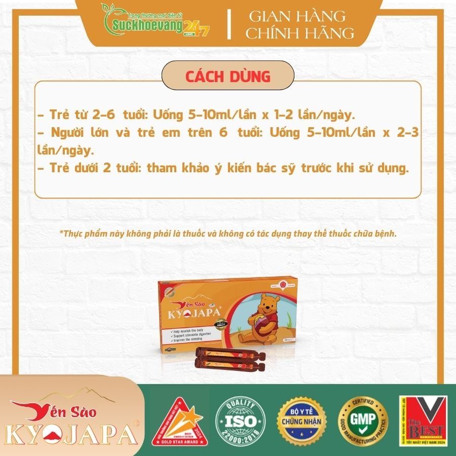 TPBVSK Siro Yến sào KYOJAPA