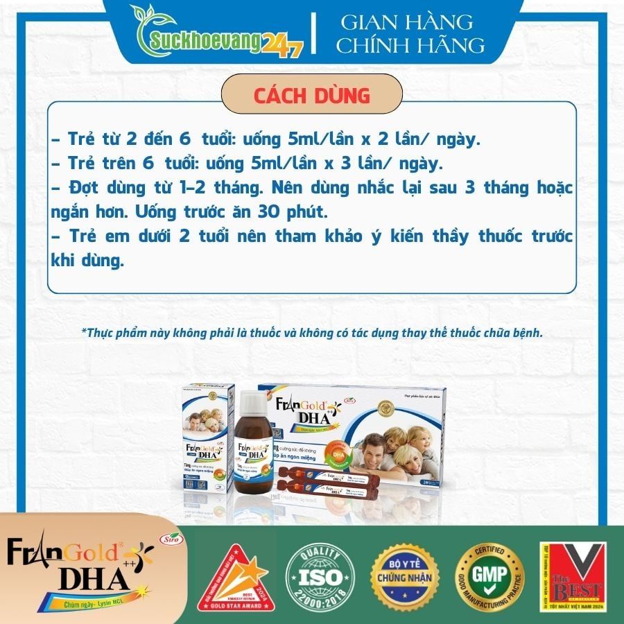 TPBVSK Siro FranGold DHA++