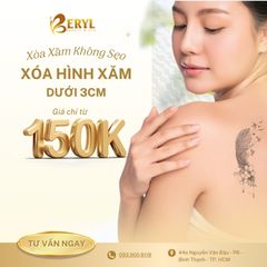 Xóa Hình Xăm Dưới 3cm