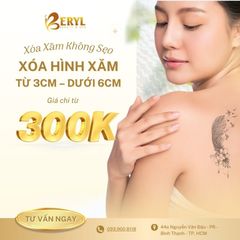 Xóa Hình Xăm Từ 3cm – Dưới 6cm