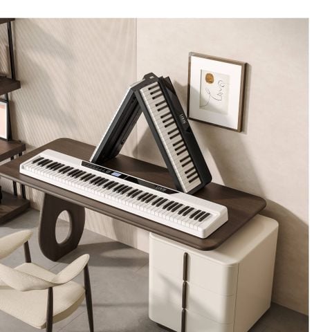 Đàn Piano Gấp Louis LF-600 Bluetooth Tích Hợp Pin Sạc
