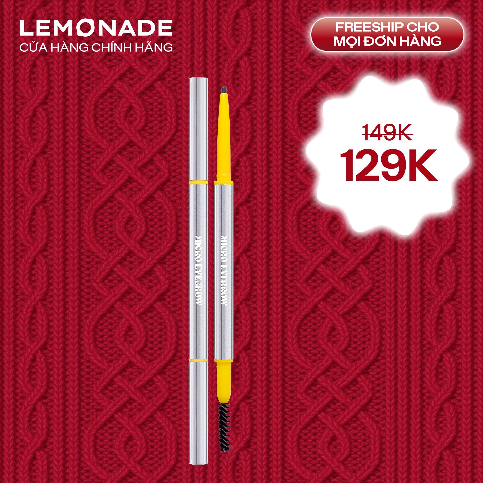  CHÌ KẺ MÀY SIÊU MẢNH LÂU TRÔI LEMONADE MICRO EYEBROW 0.1G 