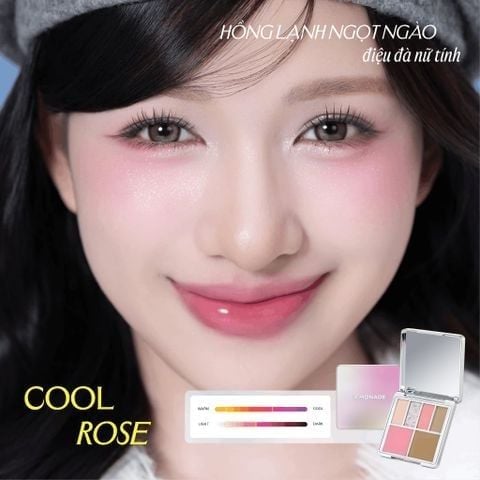  COMBO LEMONADE BẢNG PHẤN MẮT AESTHETIC MULTI-TASK PALETTE 10.8G & CHÌ KẺ MÀY 2 ĐẦU DUAL EYEBROW 