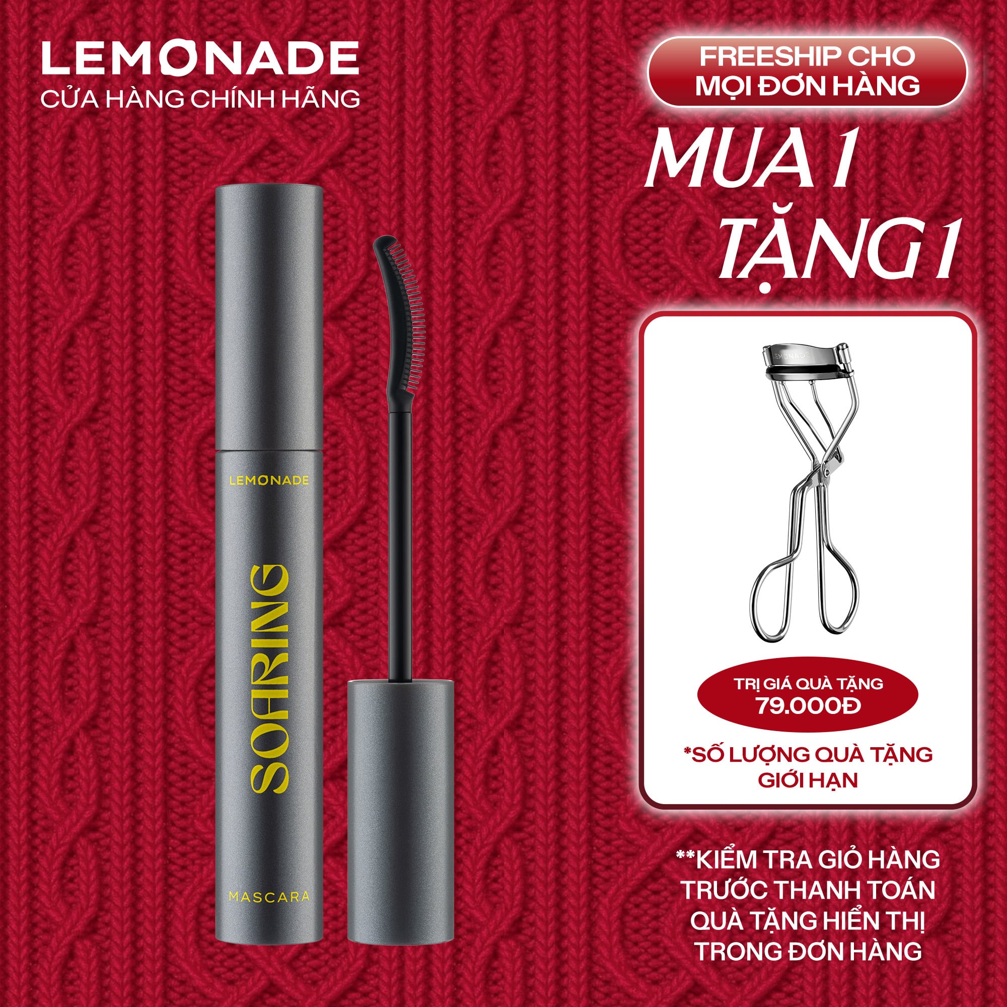 CHUỐT MI TƠI DÀI LÂU TRÔI LEMONADE SOARING MASCARA