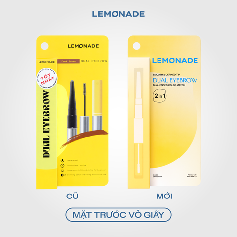  CHÌ KẺ MÀY 2 ĐẦU LEMONADE DUAL EYEBROW 
