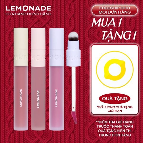 SON KEM MỊN LÌ THUẦN CHAY LEMONADE PERFECT COUPLE LIP
