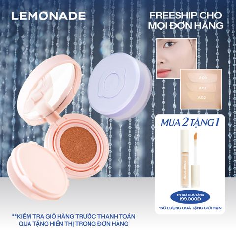 COMBO LEMONADE PHẤN PHỦ SUPERMATTE NO MAKEUP LOOSE POWDER & PHẤN NƯỚC SUPERMATTE CUSHION 