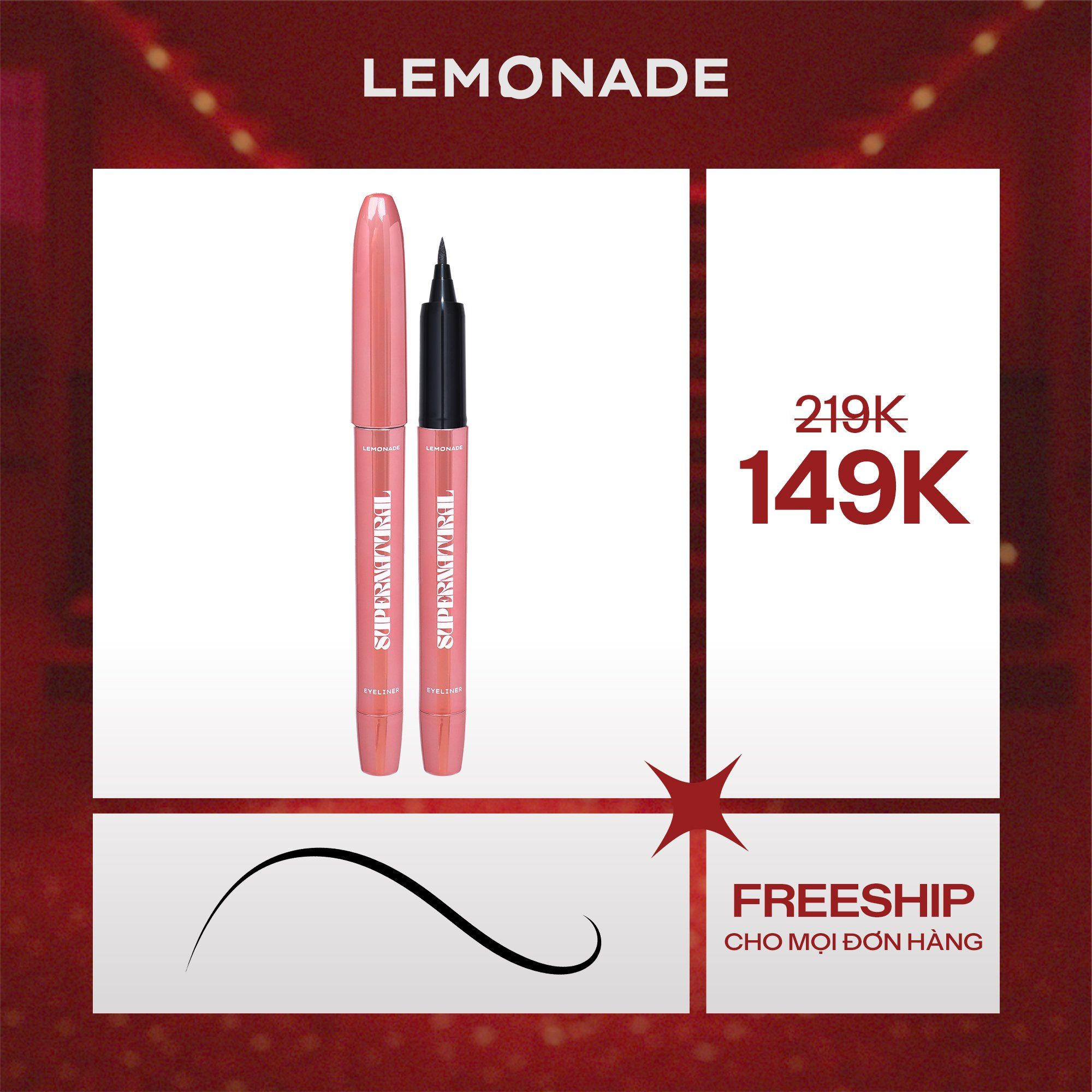  BÚT KẺ MẮT LEMONADE SUPERNATURAL EYELINER 