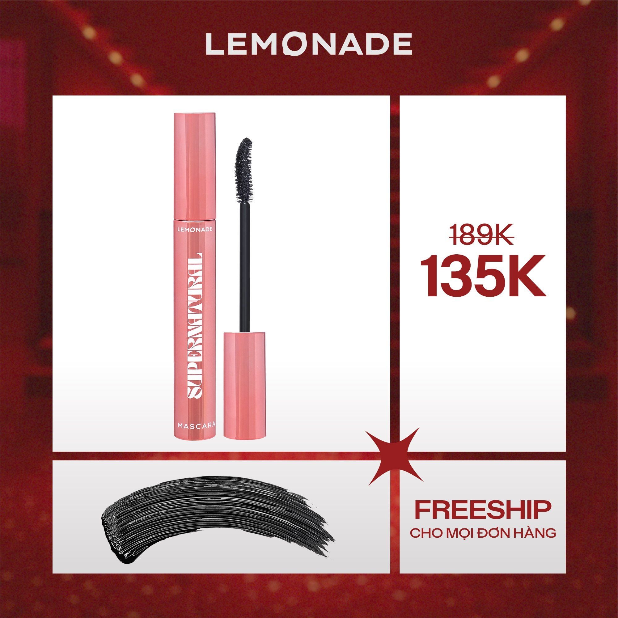  CHUỐT MI LEMONADE SUPERNATURAL MASCARA 