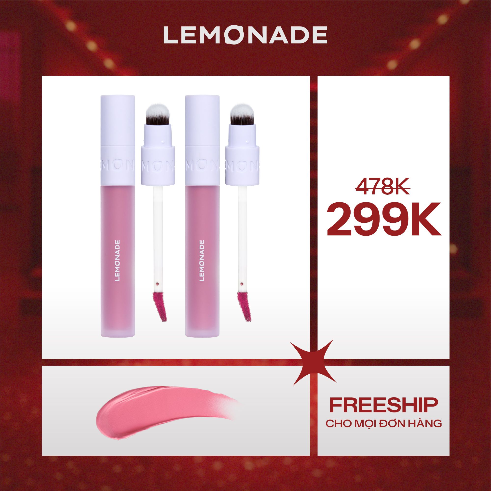  COMBO 02 SON KEM MỊN LÌ THUẦN CHAY PERFECT COUPLE LIP 