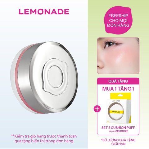  MÁ HỒNG CĂNG BÓNG DẠNG PHẤN NƯỚC THUẦN CHAY MIRROR MIRROR BLUSH CUSHION 8G 