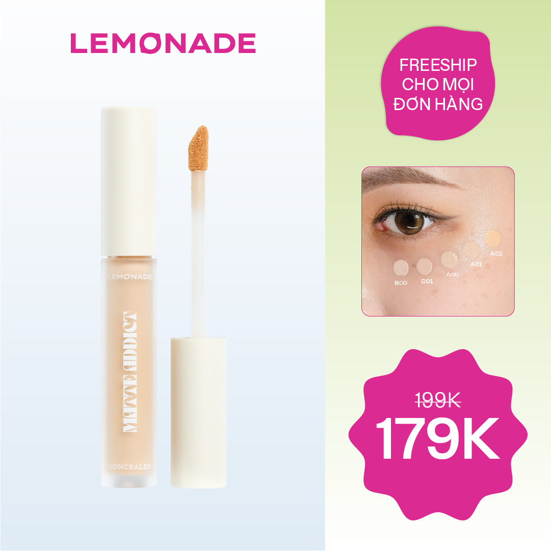  CHE KHUYẾT ĐIỂM KIỀM DẦU BỀN MÀU MATTE ADDICT CONCEALER 